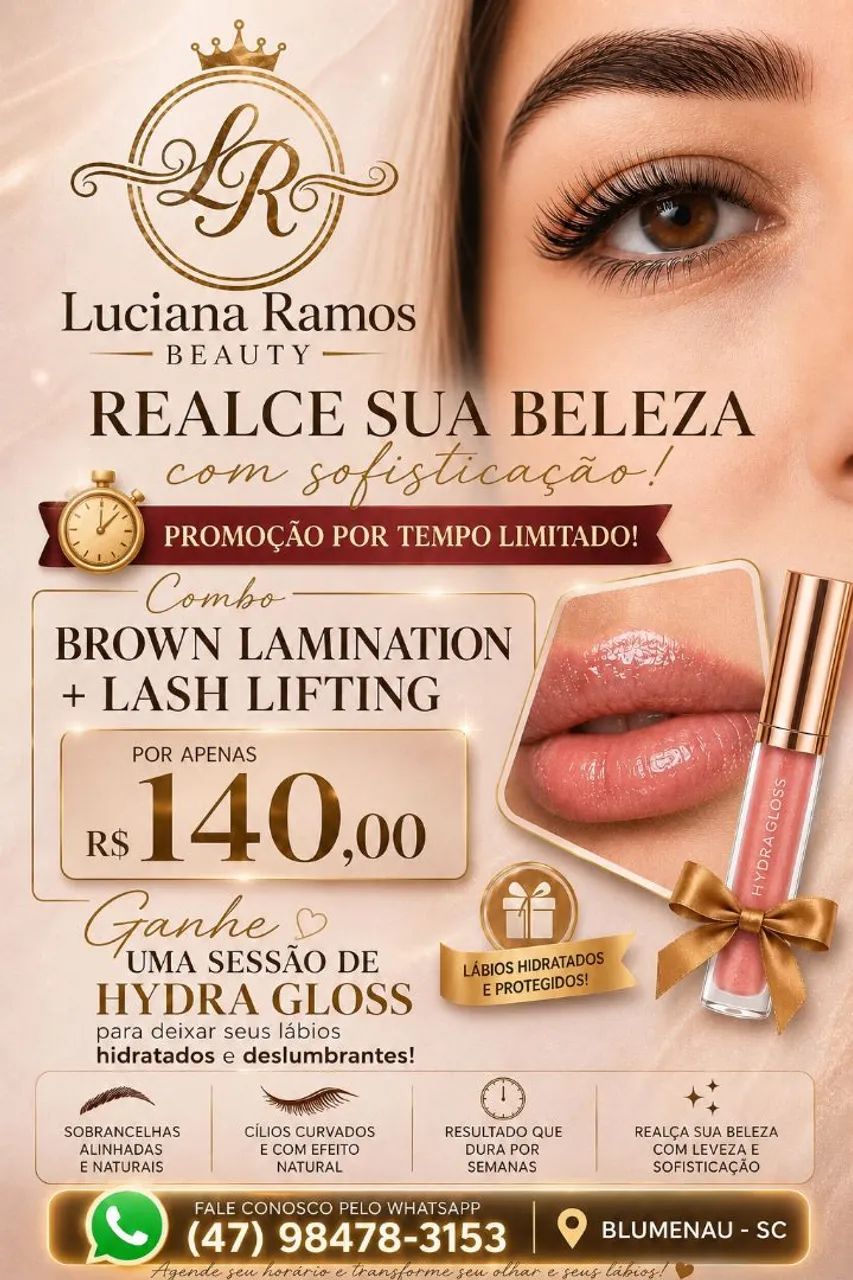 Brown Lamination+ Lash Lifting 