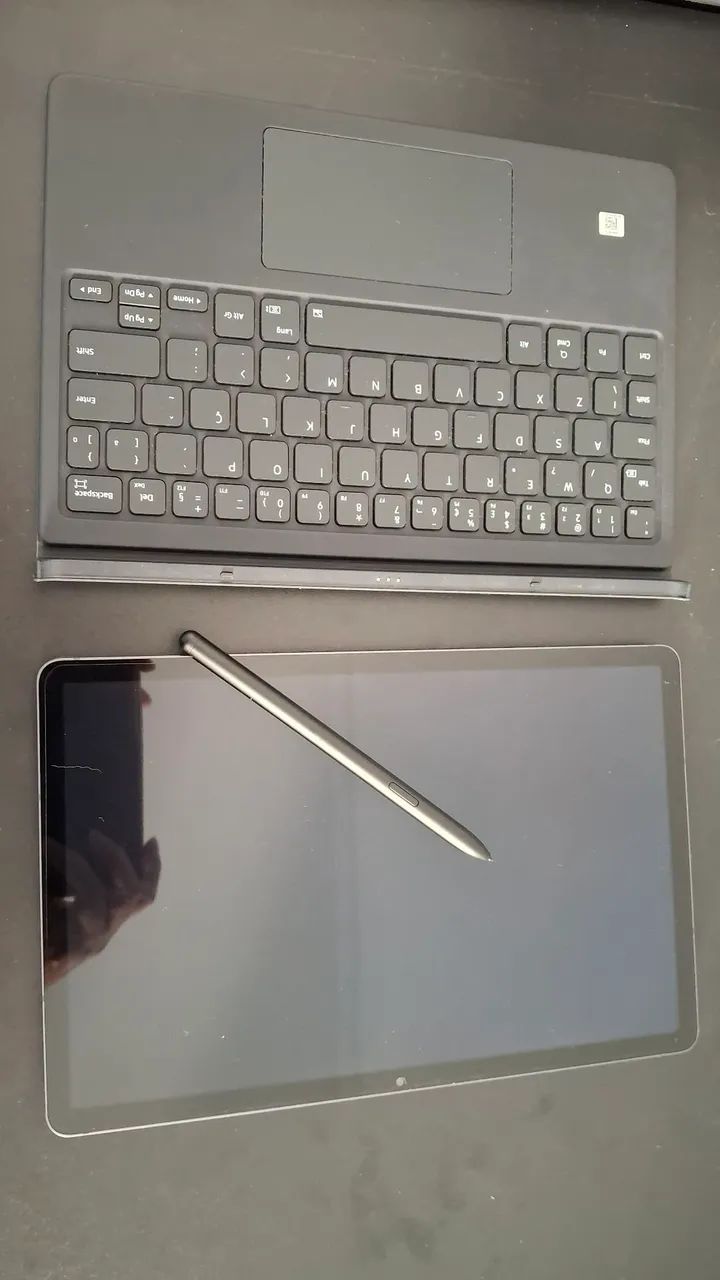 Tablet Samsung S9 com teclado - Foto 4