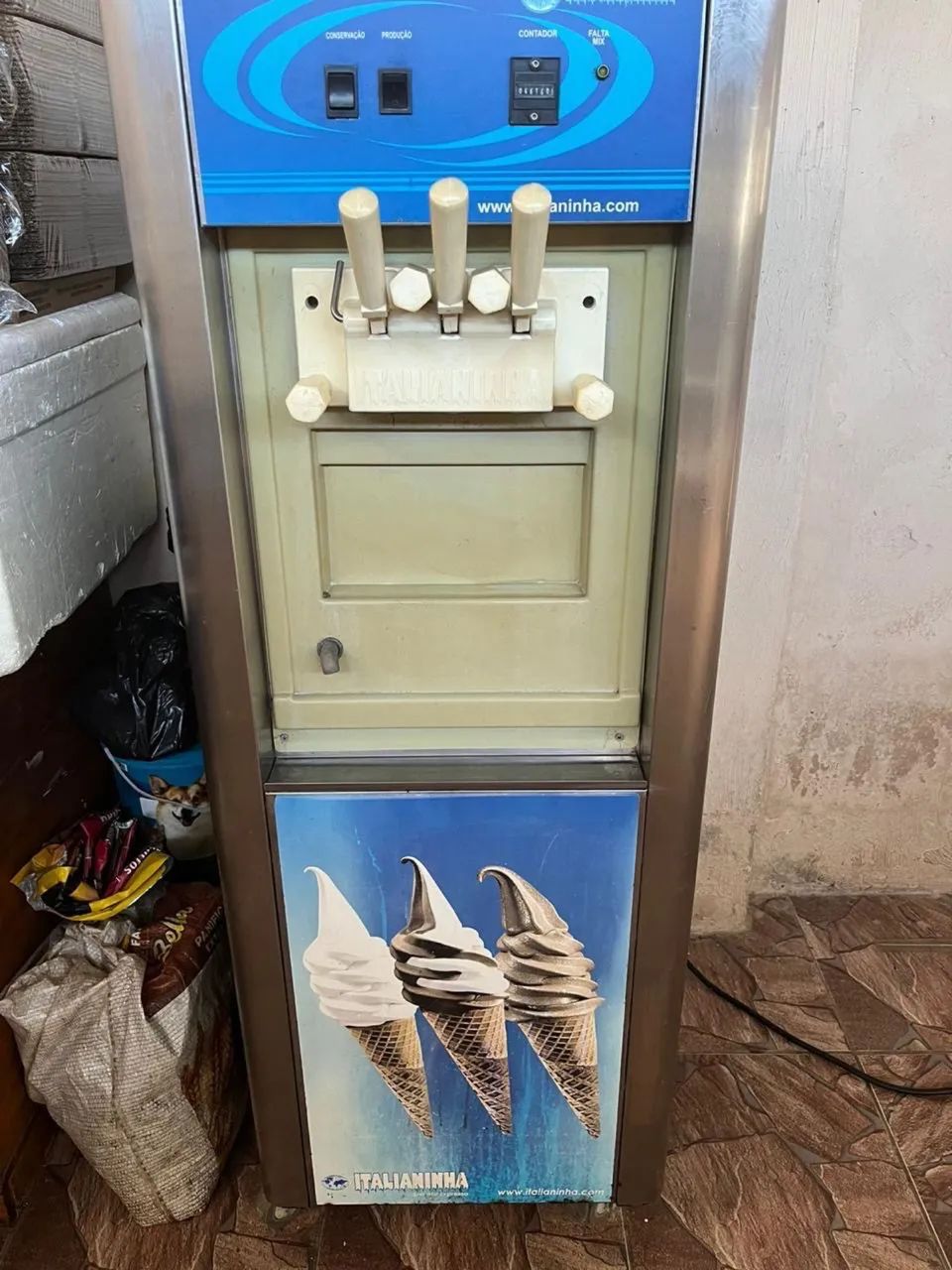 Máquina de sorvete italianinha P2 - Foto 2