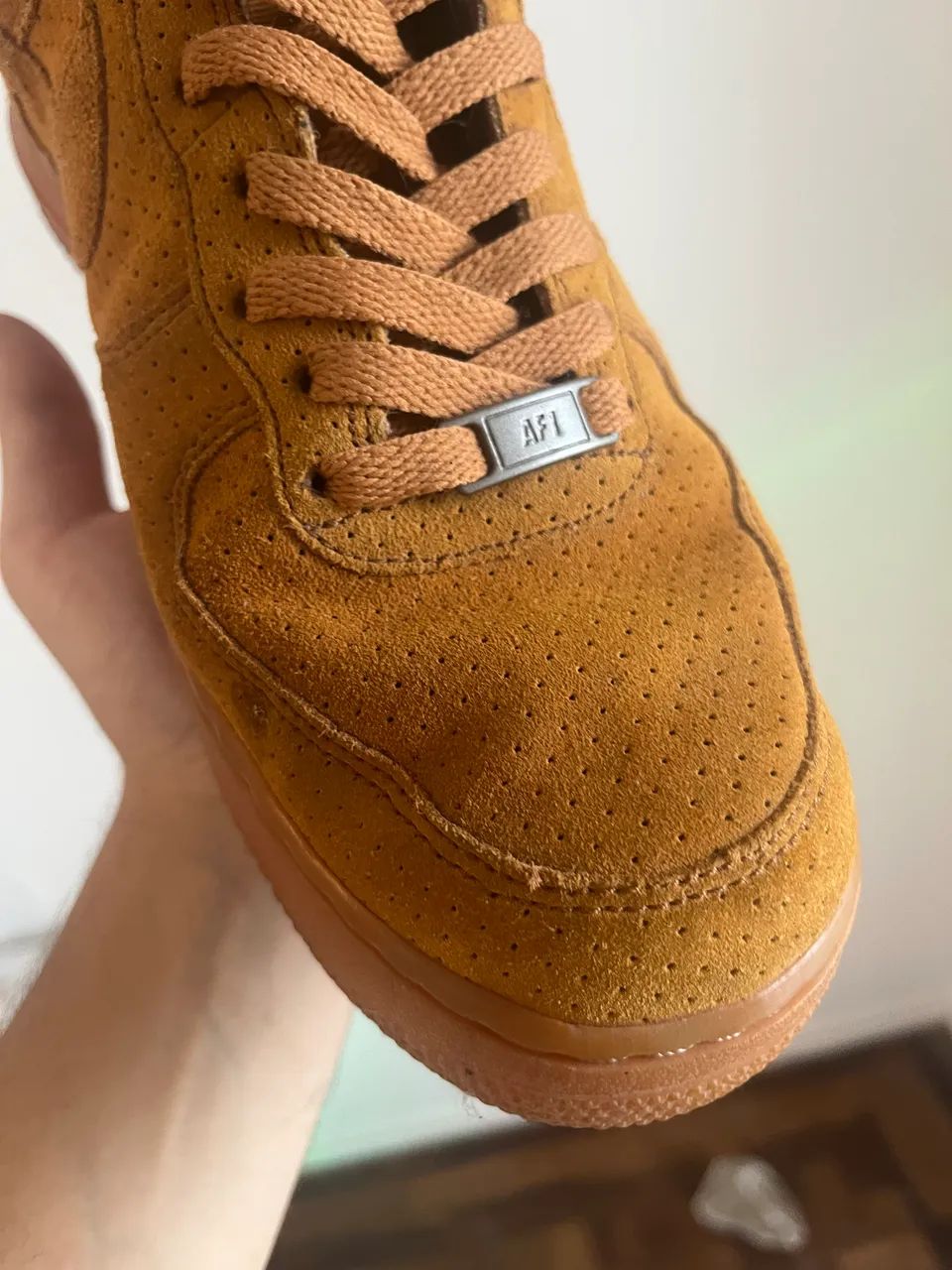 Tênis Nike Air Force 1 Caramelo (cano alto) - Foto 3