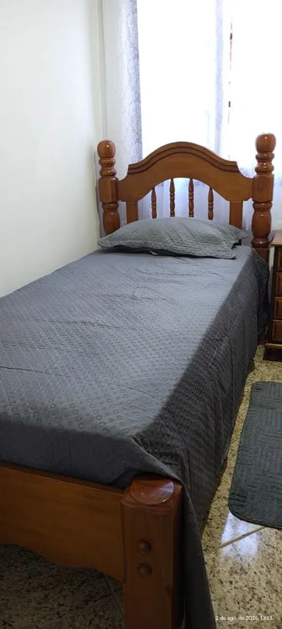 Cama de solteiro com colchão