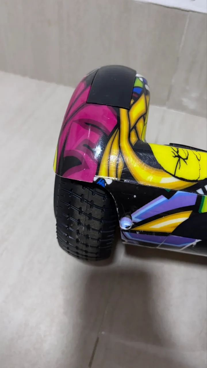 Hoverboard Elétrico com Bluetooth - Seminovo + Carregador - Foto 2