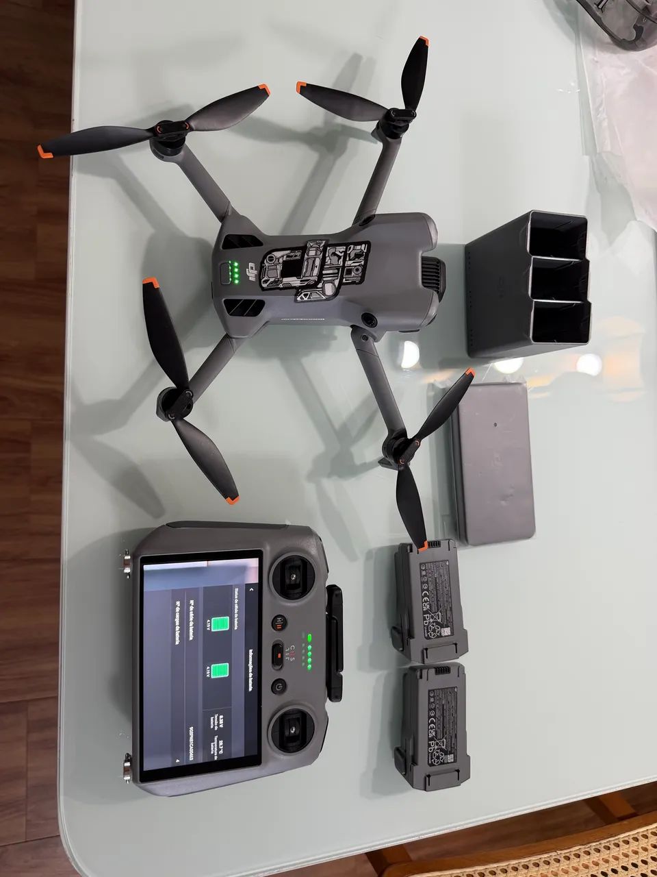 Drone Dji mini 5 pro fly more combo plus zerado  - Foto 3