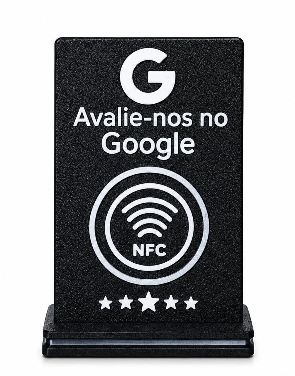 Placa de Avaliação Google NFC/Aproximação impressa em 3D 