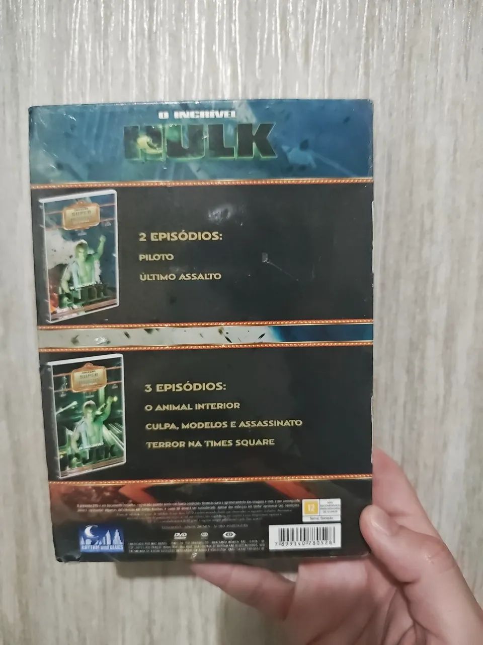 Box O incrível Hulk ( clássico ) DVD Original lacrado. - Foto 2