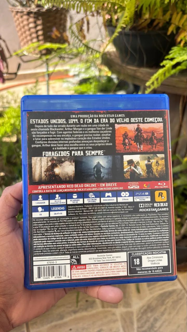 Red Dead Redemption 2 PS4/PS5 Mídia Física Original  - Foto 5