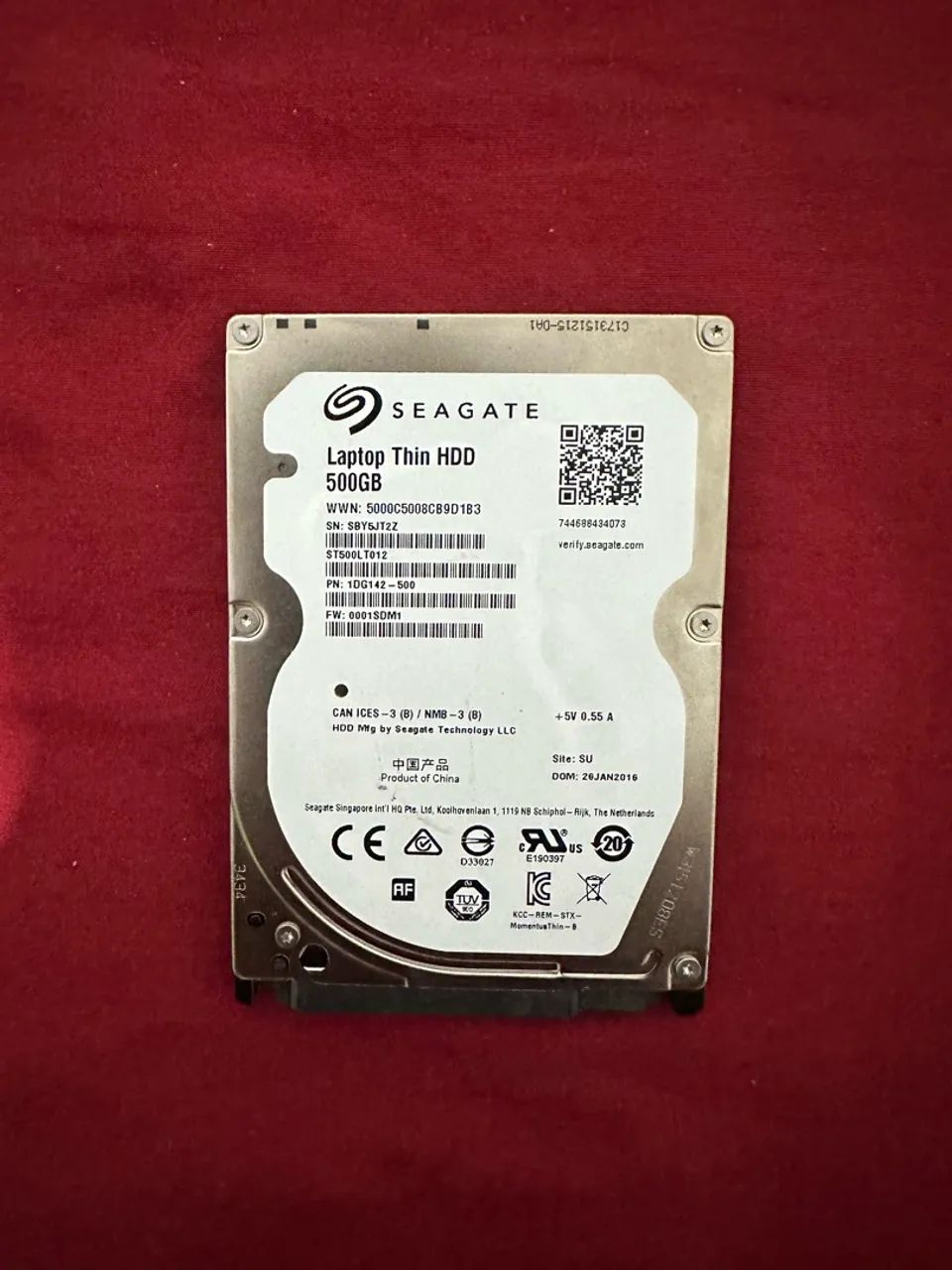 HD notebook 500gb