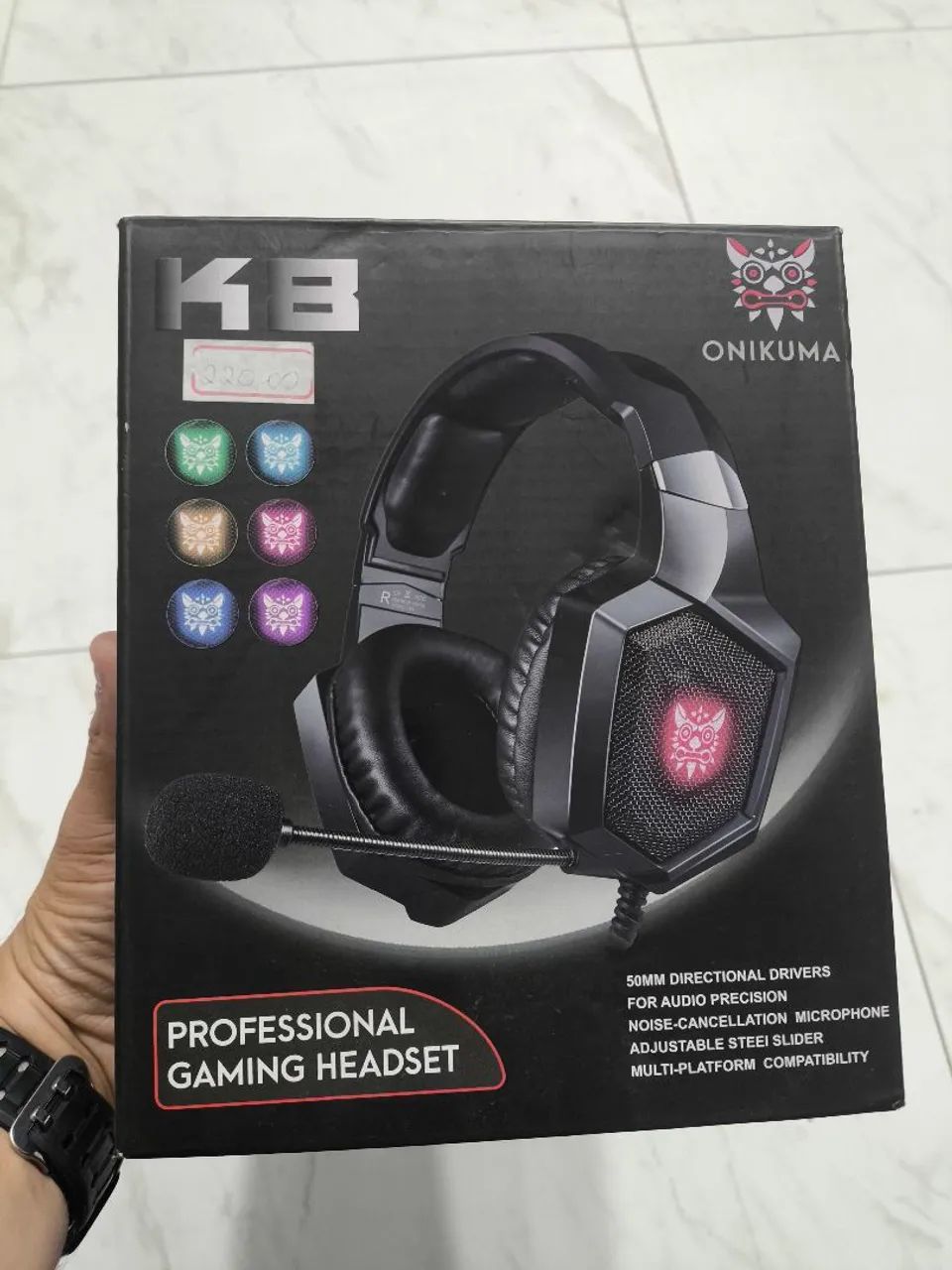 Headset onikuma k8 