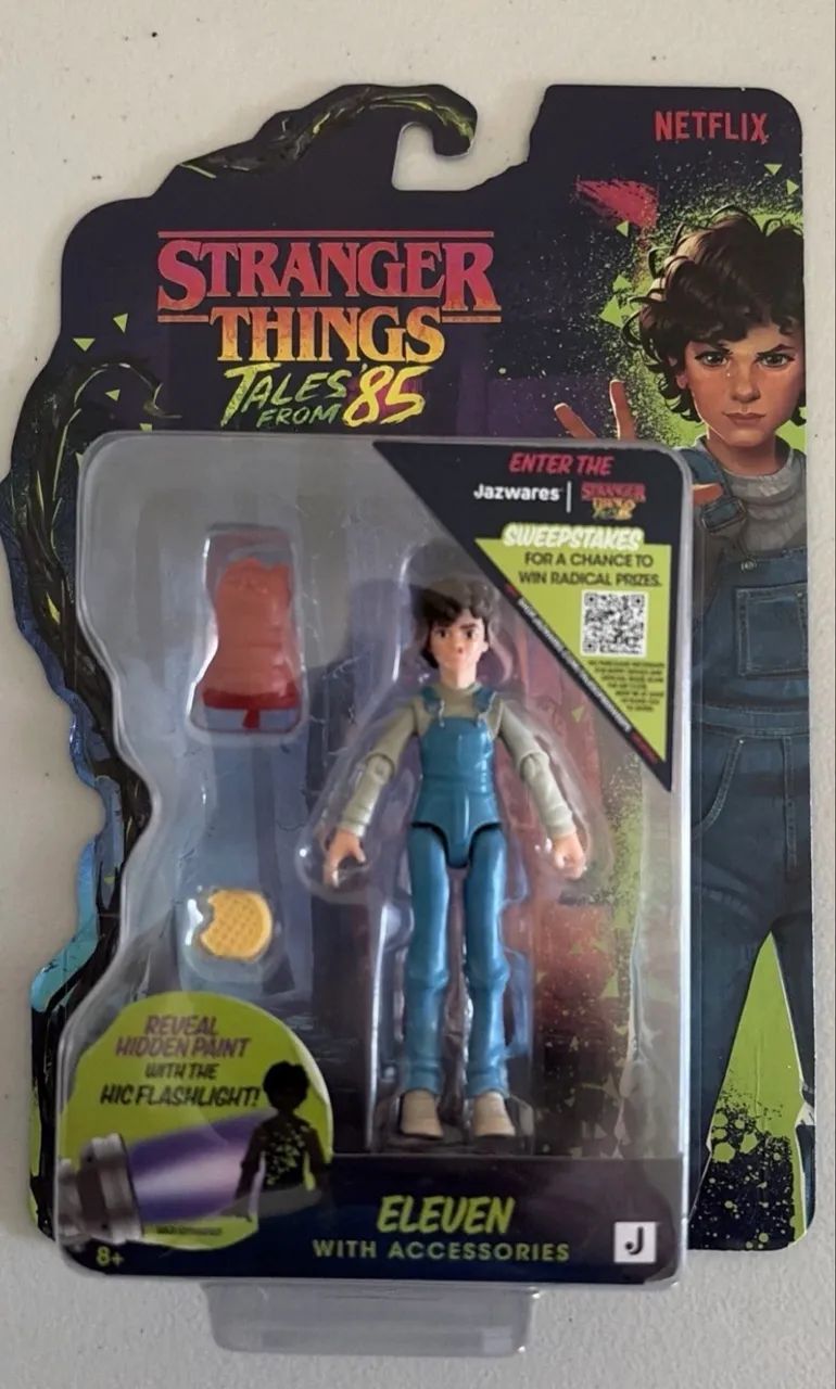 Action figure NETFLIX Stranger Things tales from 85,  Eleven original e importado
