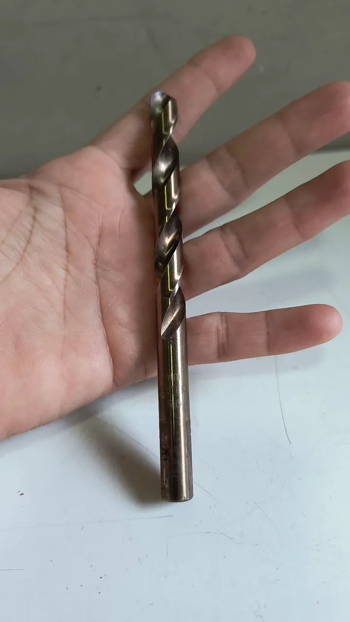 Broca para Metal 9x125mm com Haste Triangular HSS Dexter Pro