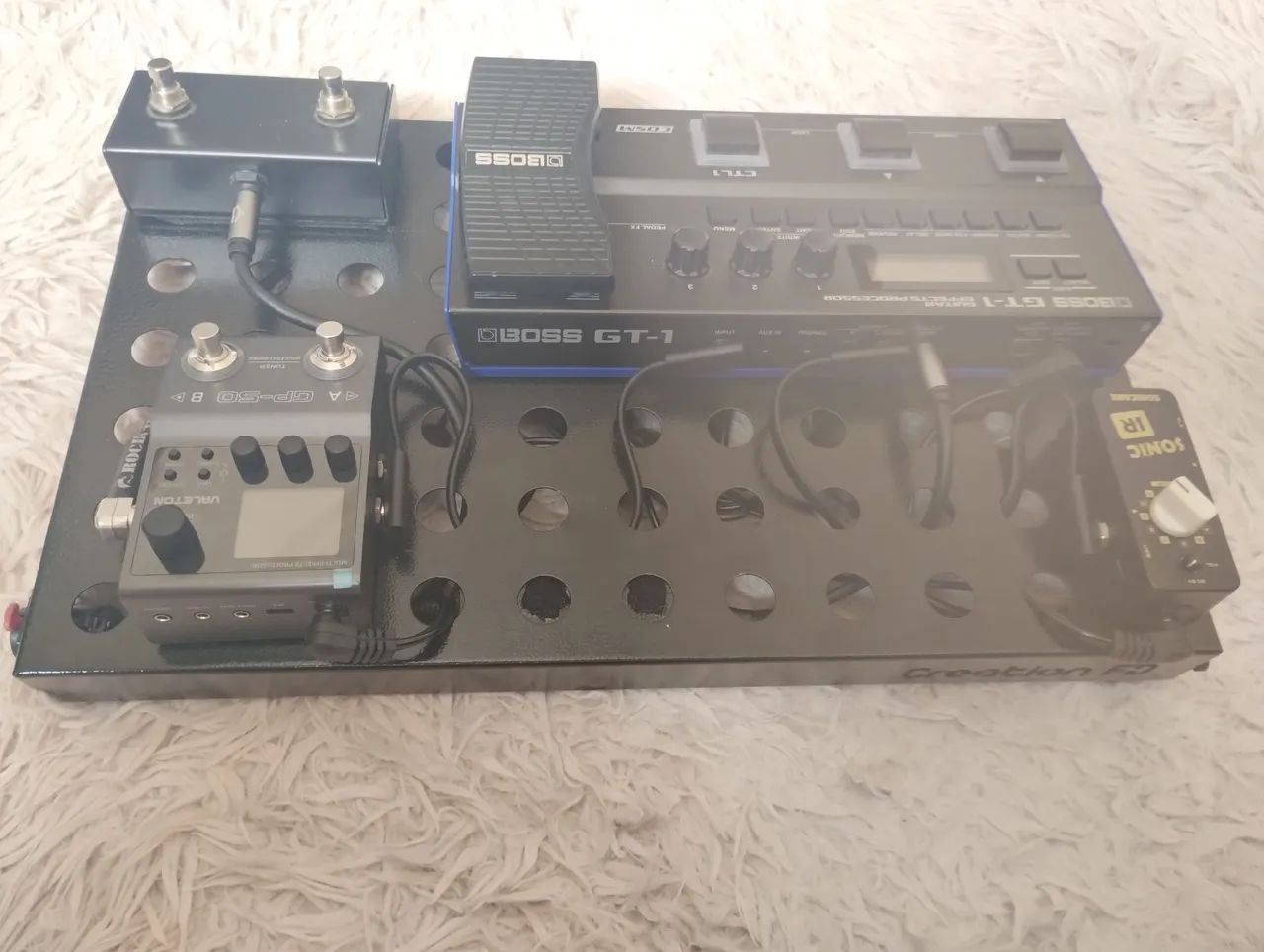 Pedaleira + pedalboard completo  - Foto 3