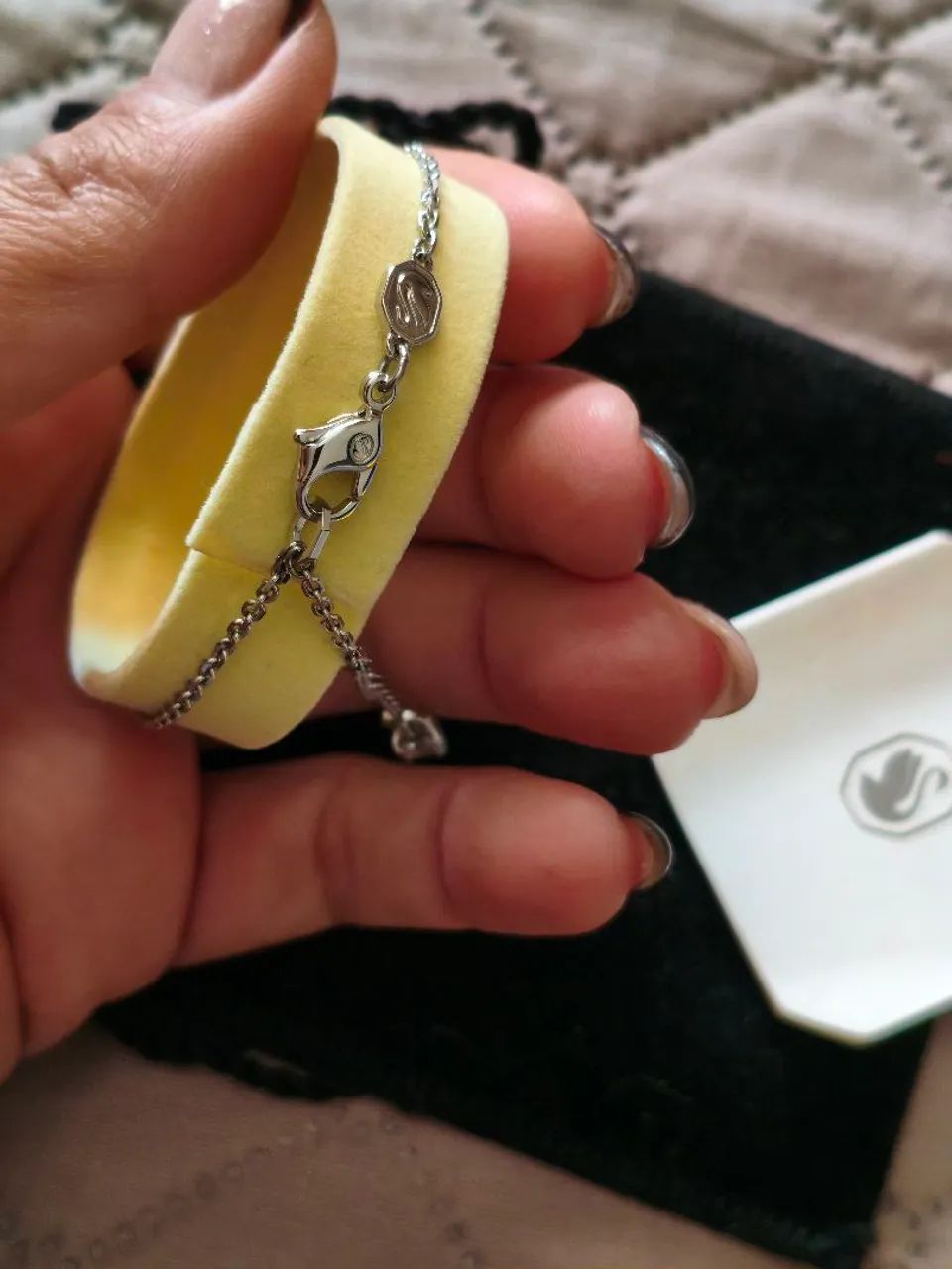 Anel Vivara e Pulseira Swarouski - Foto 3