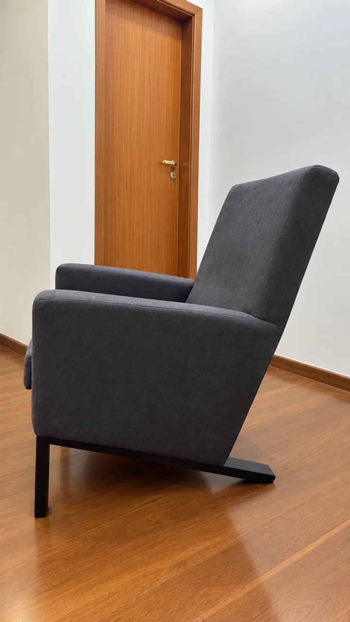 Poltrona super exclusiva em Suede - Foto 3