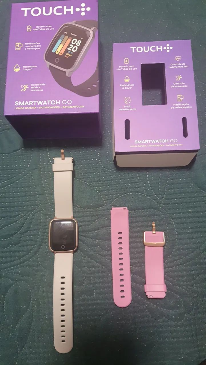 Relógio Touch SmartWatch Go - Foto 2