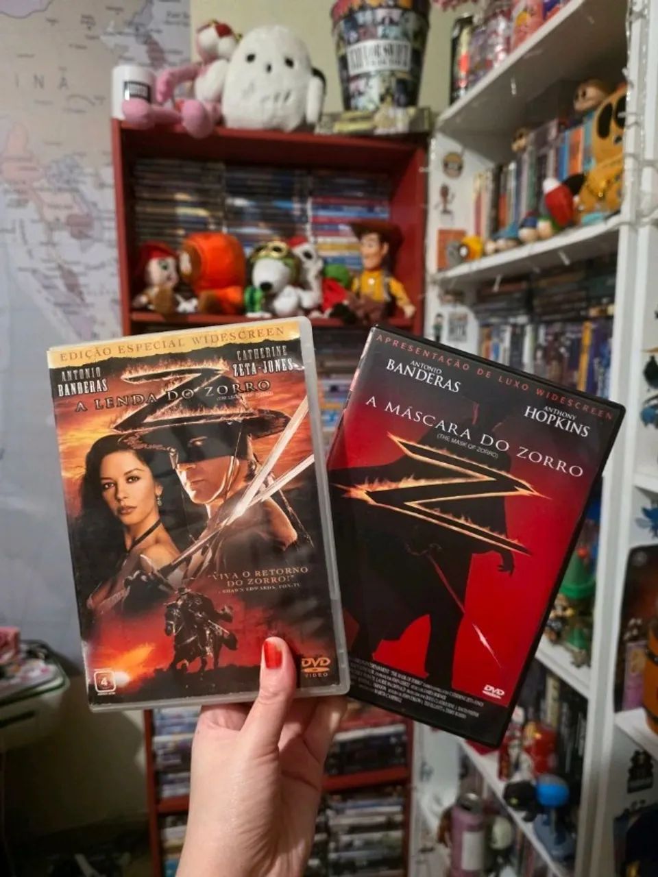 Dvd A Lenda Do Zorro e A Máscara Do Zorro - CDs, DVDs etc - Santos