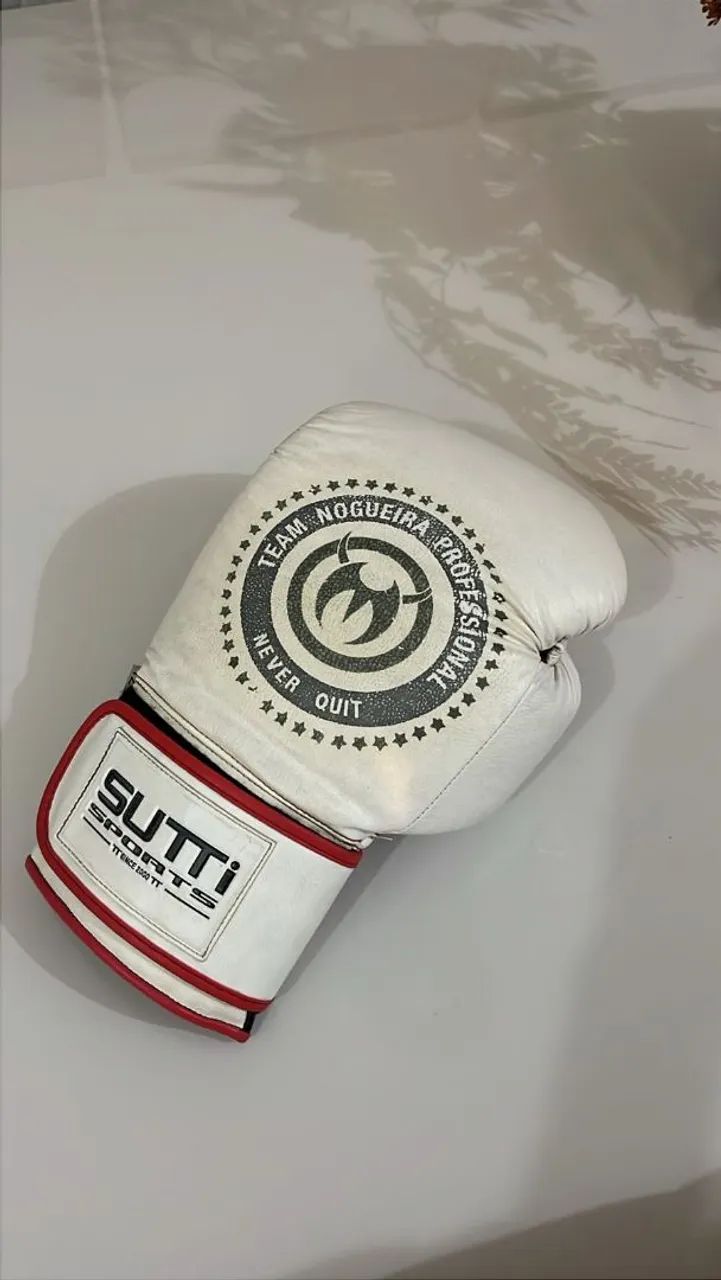Luva de boxe e muay thai