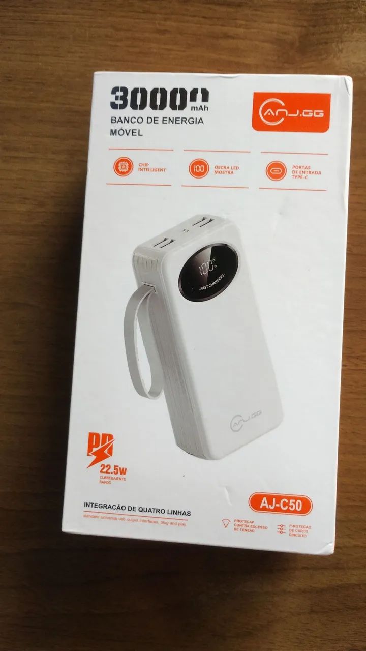 Bateria complementar 30.000 mAh. - Foto 5