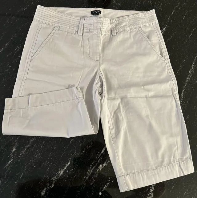 Bermuda Feminina Sarja J. Crew - 40 BR