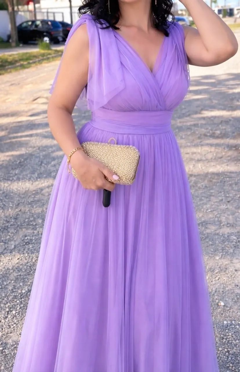 Vestido lavanda/ madrinha