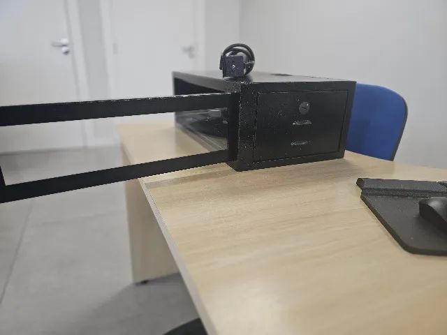 Rack de rede 3U com régua de 8 tomadas - Foto 3