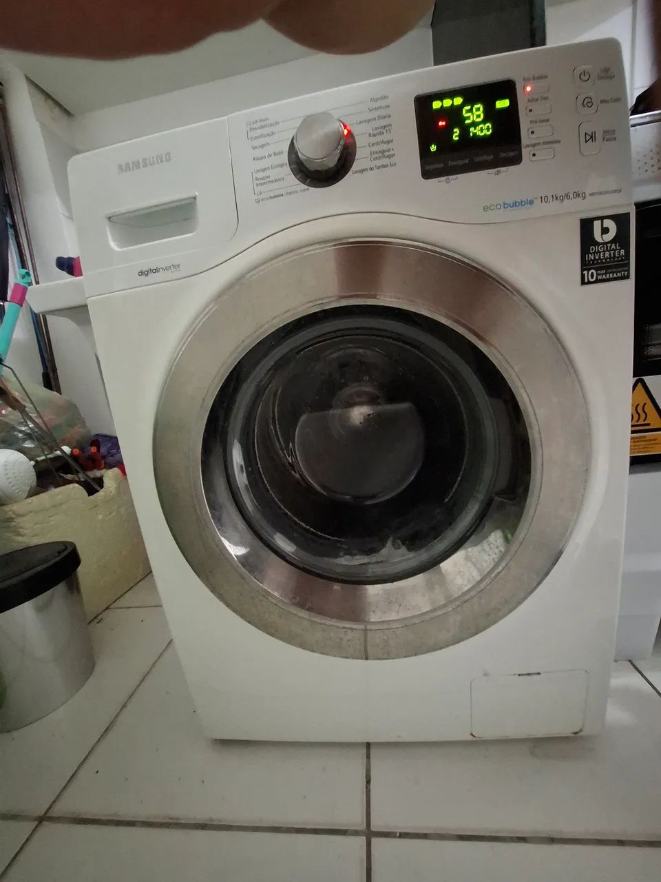 Lava e Seca Samsung eco bubble