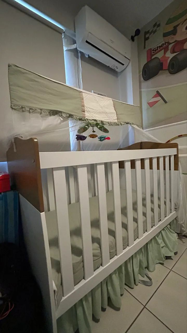 BERÇO MULTIFUNCIONAL + COLCHÃO + KIT BERÇO ?