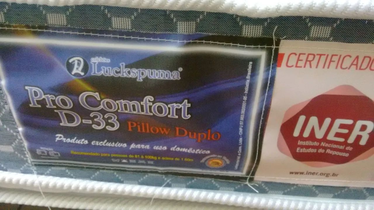 Colchão viúva D33 com Pillow Top. Bom estado. - Foto 4