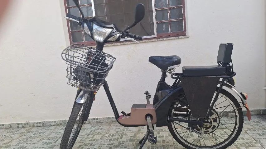 Bike eletrica (com bateria nova) - Foto 2