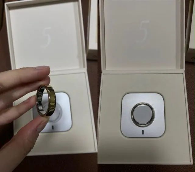 Oura Ring 5 Geração Gold Anel Inteligente - Foto 3
