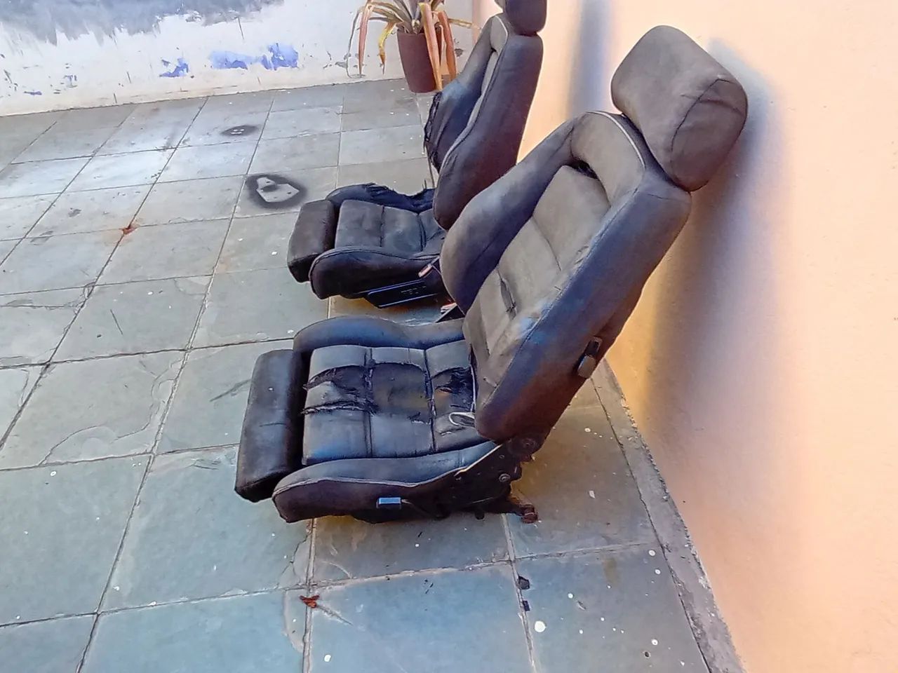 Bancos RECARO plaquetas e gavetinha original não e réplica  - Foto 5