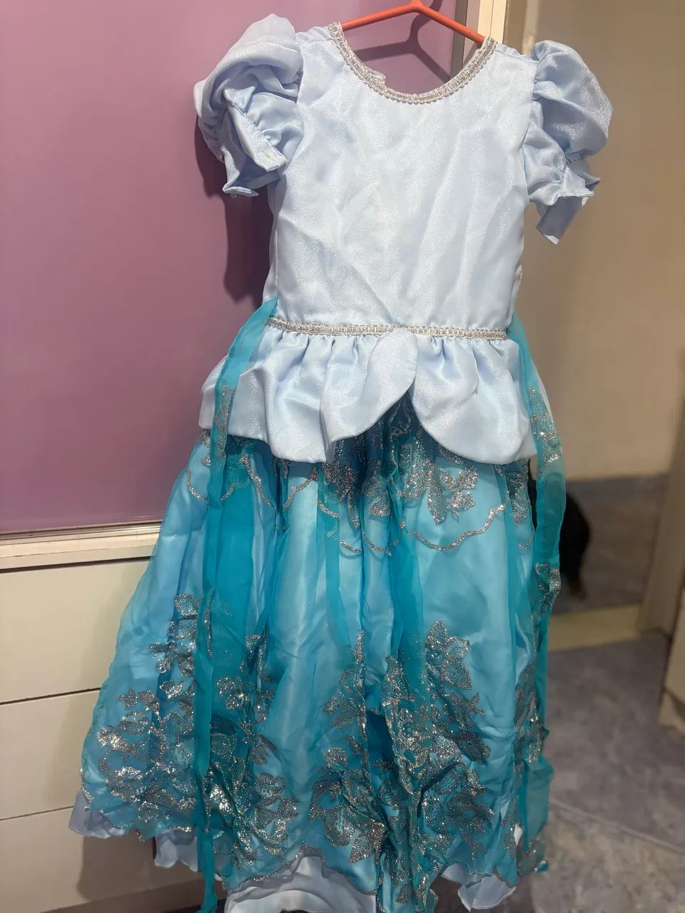 Vestido princesa Cinderela  