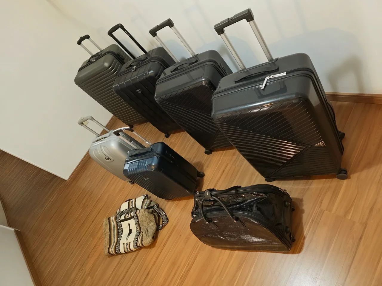 MALAS VIAGEM RÍGIDAS - KIT  - Foto 3