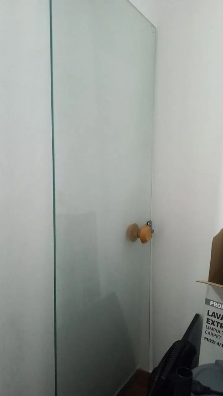 Porta de vidro temperado 