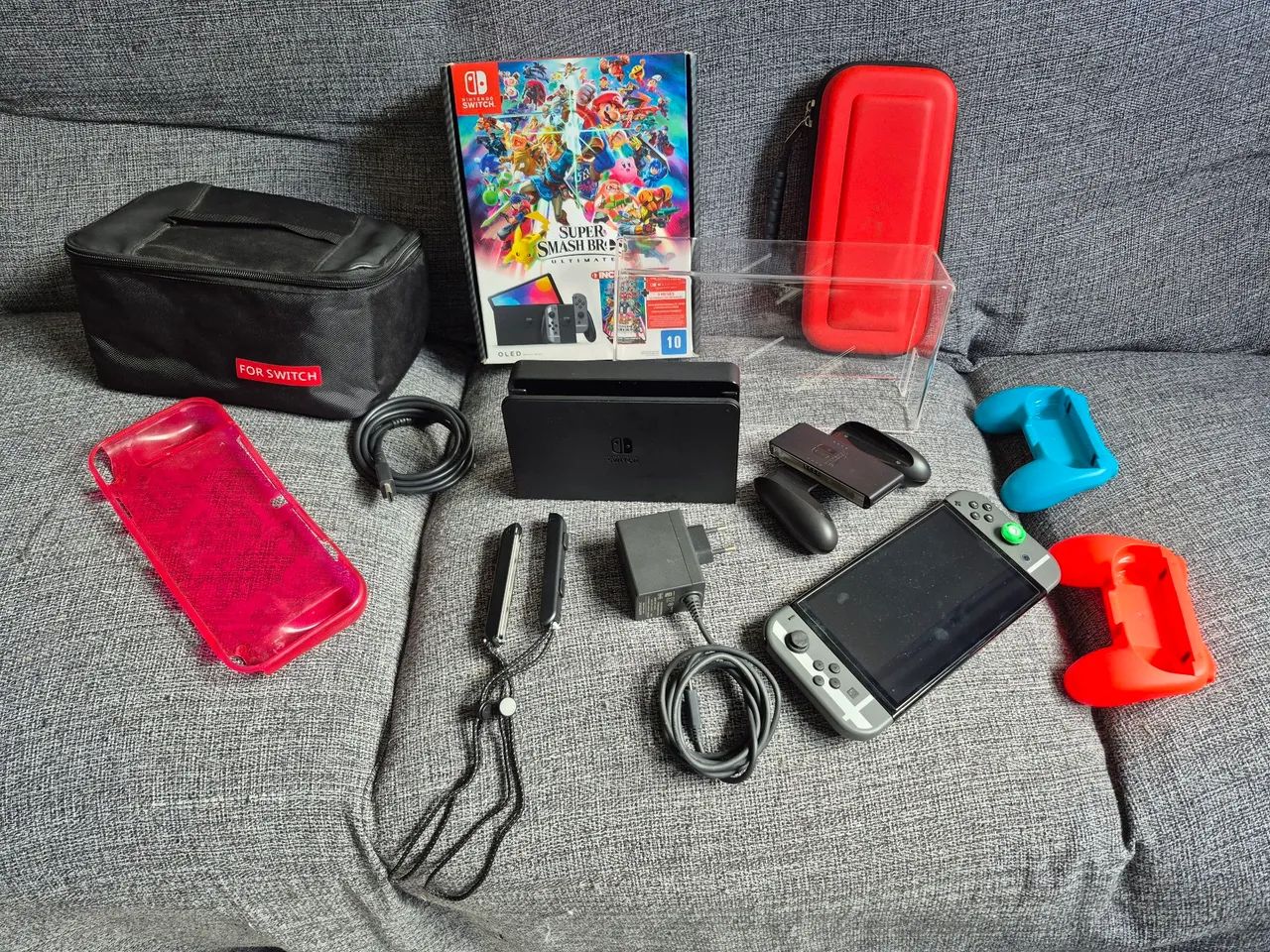 Nintendo Switch Oled + Acessórios  - Foto 3