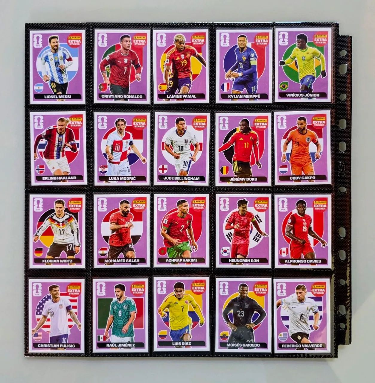 Figurinhas da Copa 2026 Legends Completas  - Foto 3