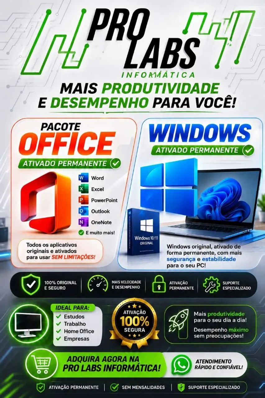 Suporte Técnico para PC e Notebook - Formatação, Instalação de Sistema e Programas