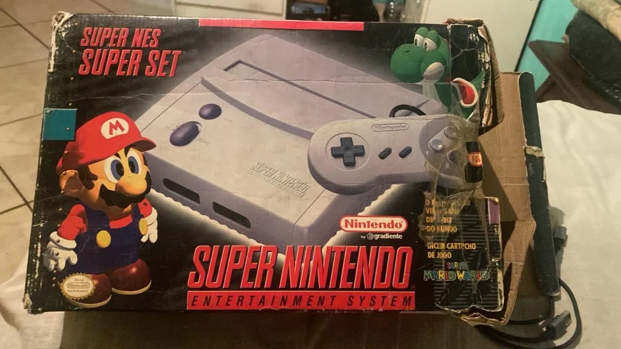 SUPER NINTENDO SUPER NES SUPER SET 