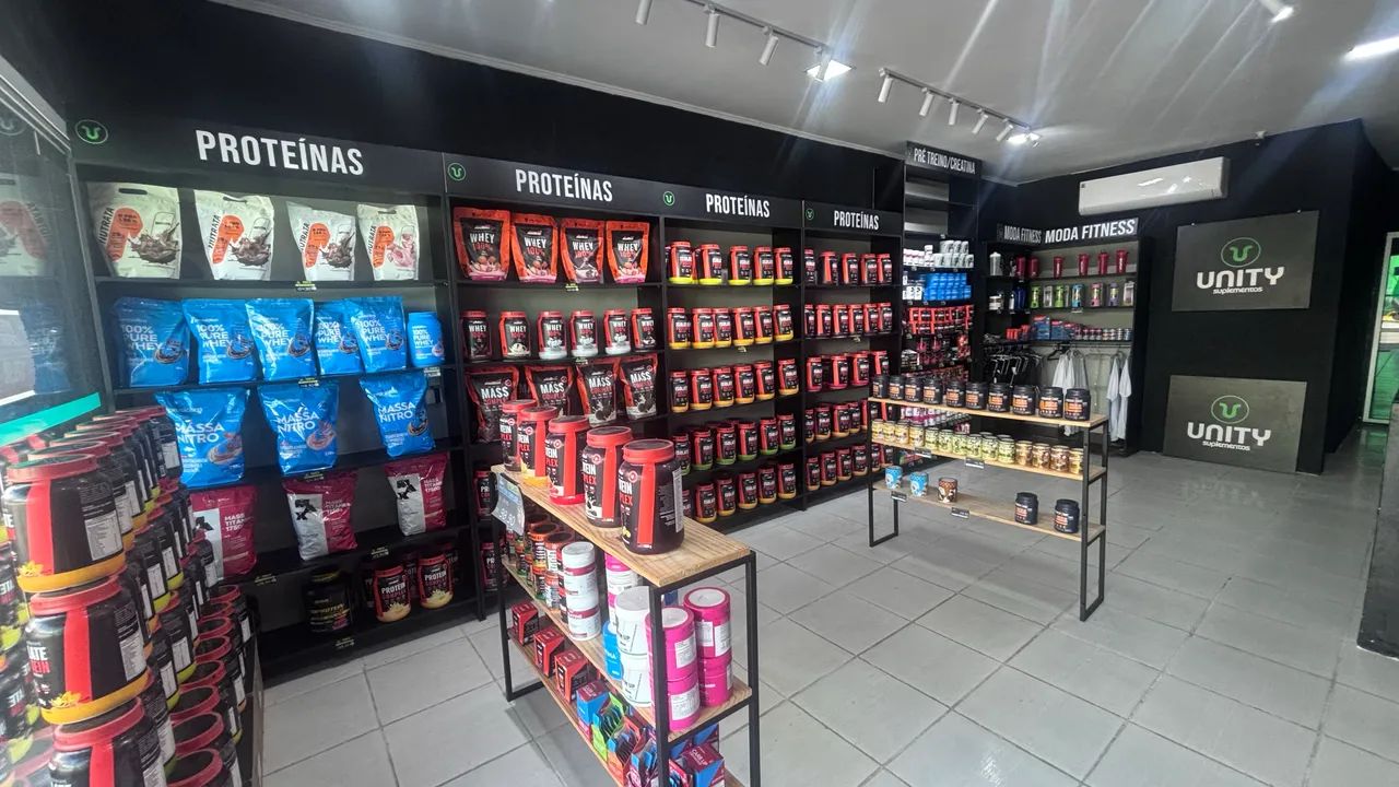 Loja de Suplementos Completa + Estoque | Passo o Ponto