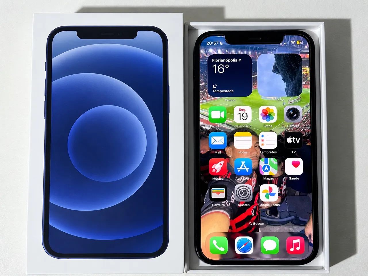 iPhone 12 - impecável com caixa!