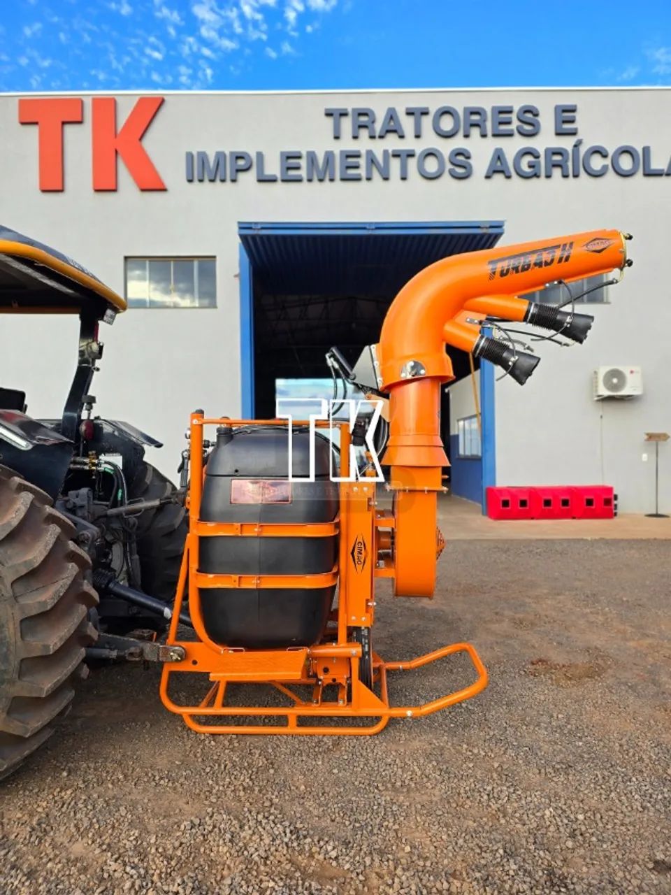 cod. 1477 PULVERIZADOR TURBÃO HIDRÁULICO 600 LITROS CIMAG NOVO 2026 - Tk Tratores Nova And - Foto 3
