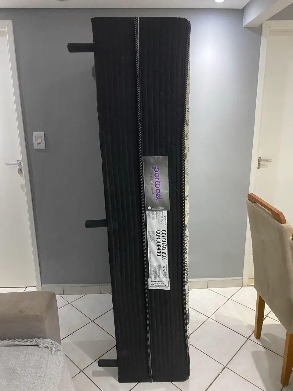 Cama box de solteiro (com colchão conjugado) - Foto 2
