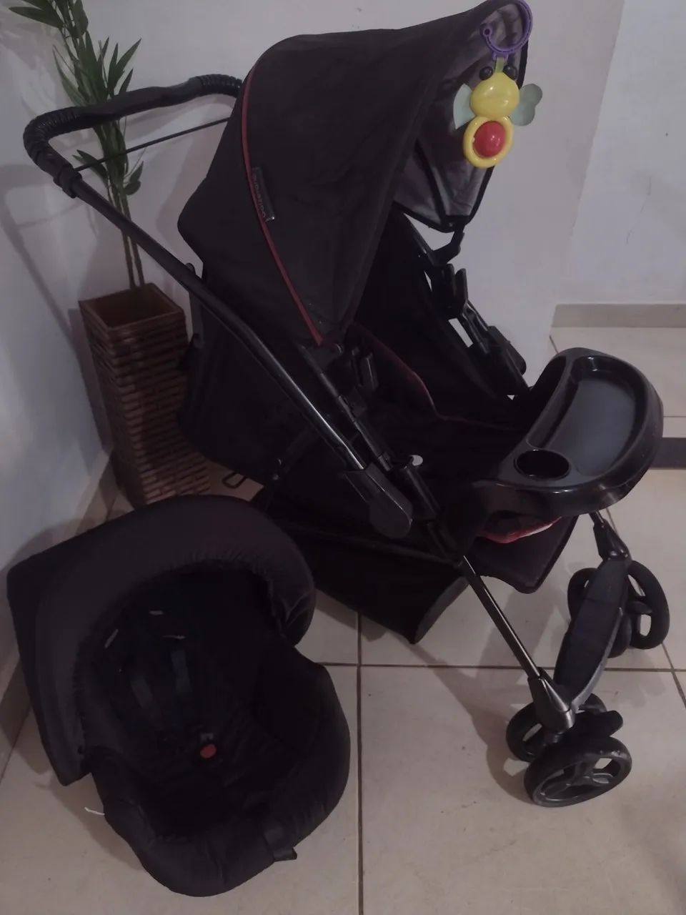 Carrinho+ bebê conforto  - Foto 3