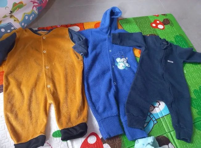 Lote com 13 macacões de bebê  - Foto 2