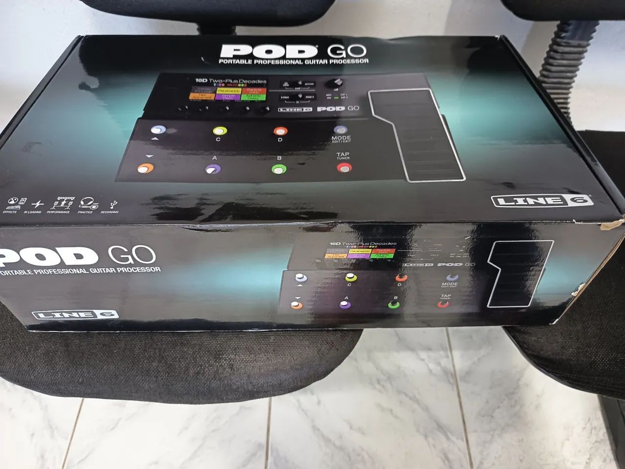 Pedaleira pod line 6 Go 
