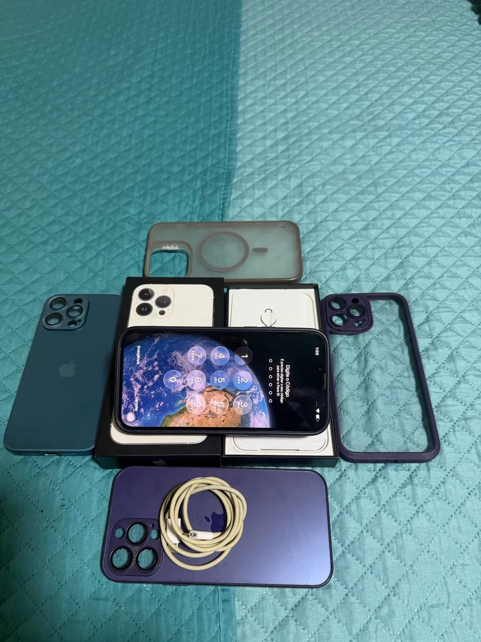 iPhone 13 Pro Max 256GB - Branco - menor valor