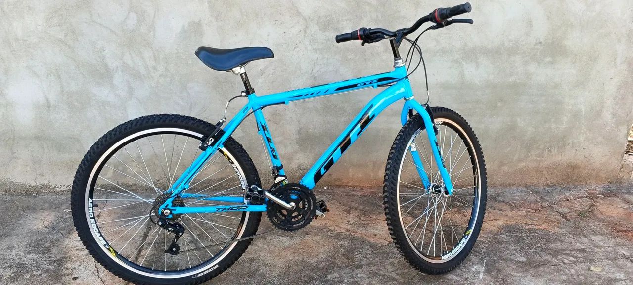 Bicicleta GT Thor Aro 26 Azul - Foto 4