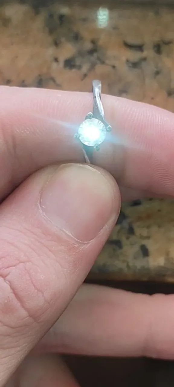 Aliança com diamante  - Foto 4