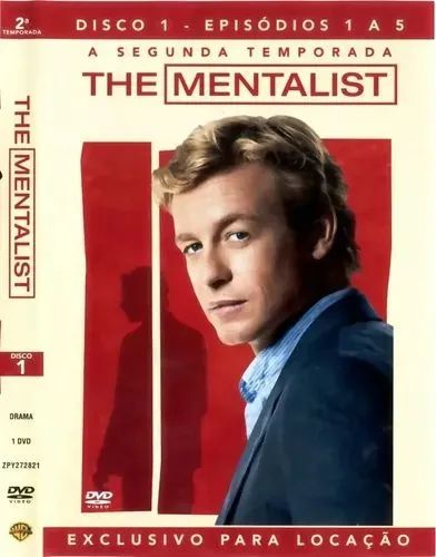 DVDS THE MENTALIST 2ª TEMPORADA COMPLETA 