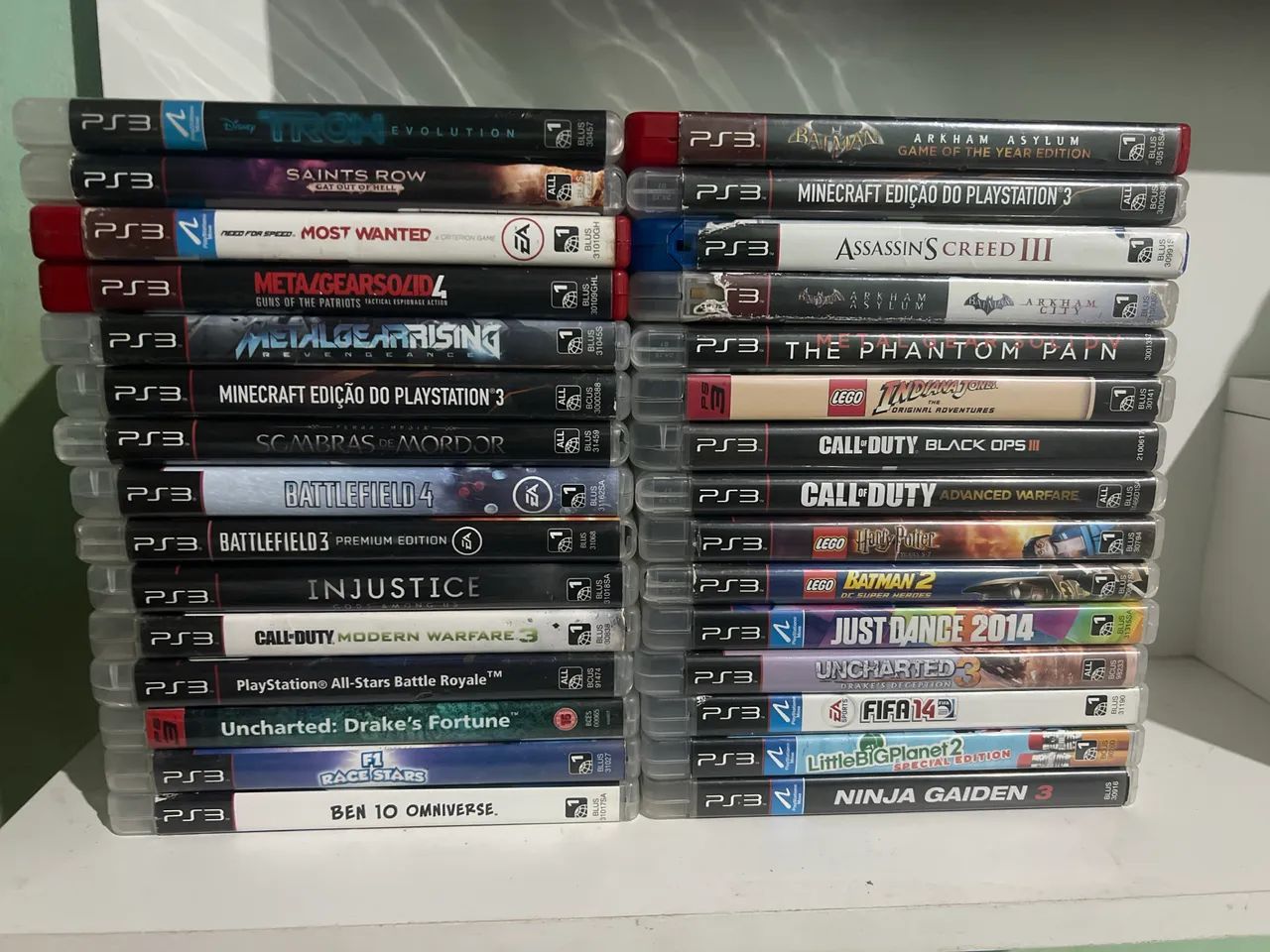 30 jogos de PS3