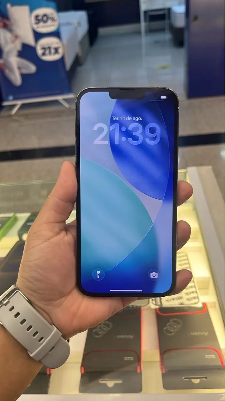 iPhone em 21x no cartão!! 1 ANO de garantia - Celulares e